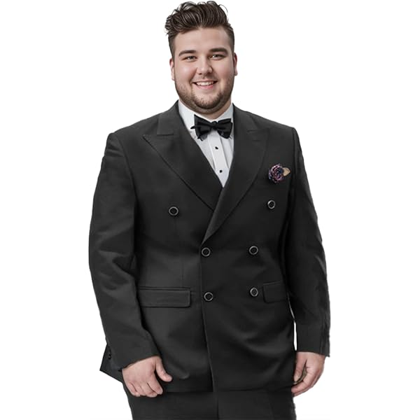 LAZYWIND Big and Tall Suits for Men Business Suits for Men Casual